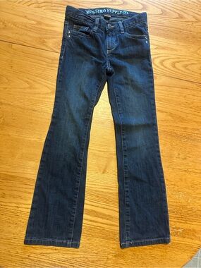 Mossimo Supply Co. Women's Dark Blue Flare Jeans